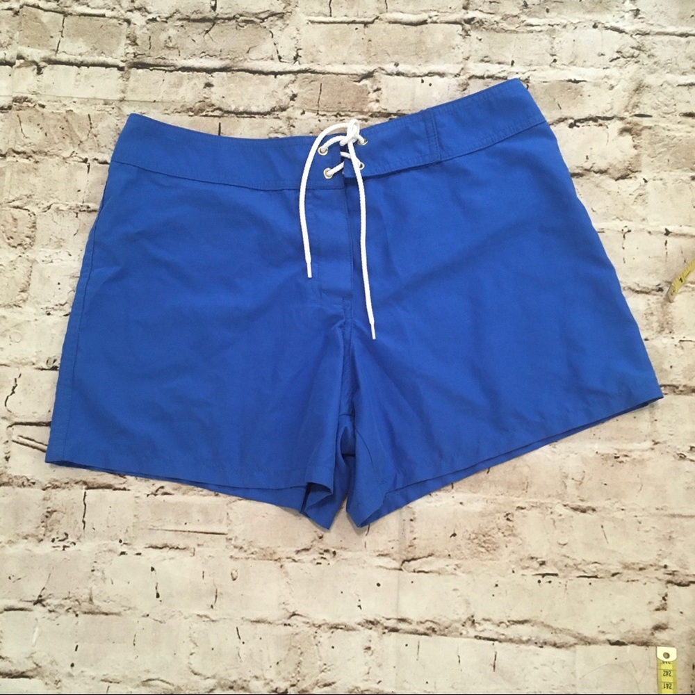 Point conception royal blue swim shorts size 9